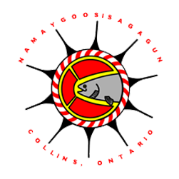 Namaygoosisagagum, Collins First Nation Logo