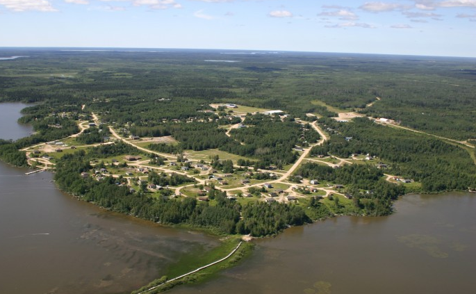 Sachigo Lake First Nation, Aerial Photograph