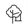landscaping, tree icon